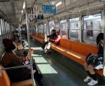 のどかな車内
